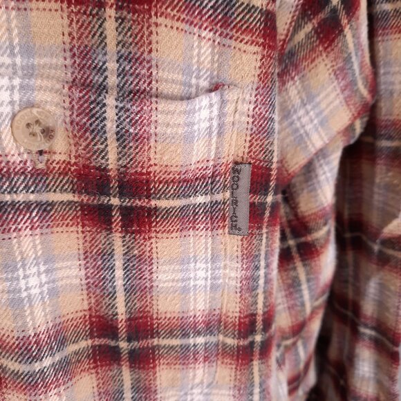 Woolrich Flannel Plaid Long Sleeve Shirt Men's XL Button Down Workcore Outdoor - Picture 4 of 8